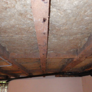 TERCAP réalise l'isolation thermique du plancher d'une maison à Tarbes dans les Hautes Pyrénées