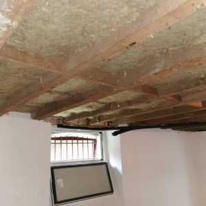 TERCAP réalise l'isolation thermique du plancher d'une maison à Tarbes dans les Hautes Pyrénées