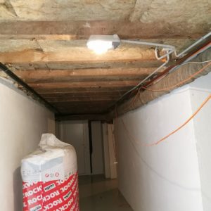 TERCAP réalise l'isolation thermique du plancher d'une maison à Tarbes dans les Hautes Pyrénées