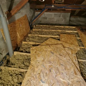 TERCAP réalise l'isolation thermique dans les combles d'une maison à Labastide Cezeracq dans le Béarn