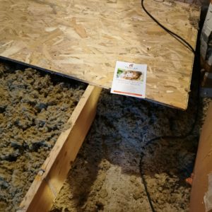 TERCAP réalise l'isolation thermique dans les combles d'une maison à Labastide Cezeracq dans le Béarn