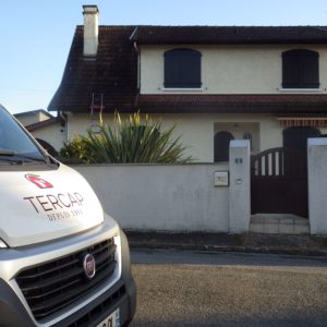 TERCAP réalise le nettoyage d'une toiture et application anti-mousse et hydrofuge à Poey de Lescar dans le Béarn