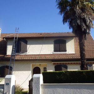 TERCAP réalise le nettoyage d'une toiture et application anti-mousse et hydrofuge à Poey de Lescar dans le Béarn