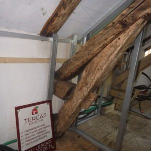 TERCAP réalise le traitement de charpente contre les vrillettes et les capricornes d'un appartement à Cauterets