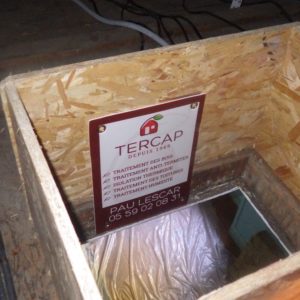 TERCAP réalise le traitement de charpente et l'isolation par soufflage à Billère