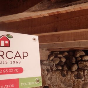 TERCAP traitement du solivage contre les vrillettes et capricornes à Pontacq en Béarn