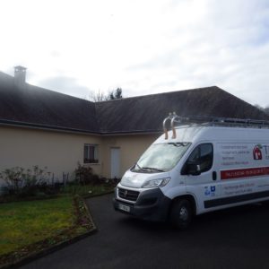 TERCAP isole les combles perdus à Géronce dans le Béarn